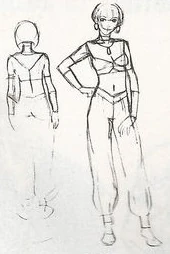 Resident Evil 1 1996 Jill Valentine concept art 9