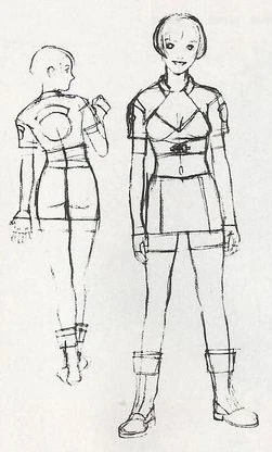 Resident Evil 1 1996 Jill Valentine concept art 26