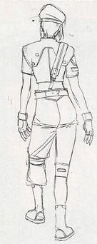 Resident Evil 1 1996 Jill Valentine concept art 27
