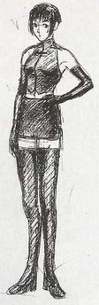 Resident Evil 1 1996 Jill Valentine concept art 28