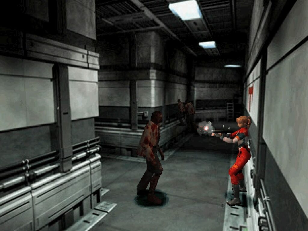 Resident Evil 1.5 gameplay screenshot