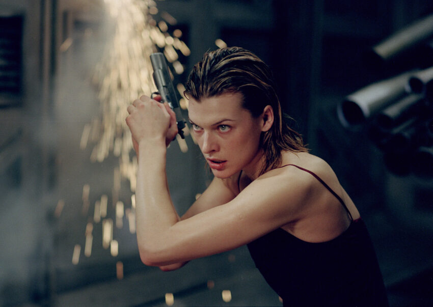 Milla Jovovich Resident Evil movie